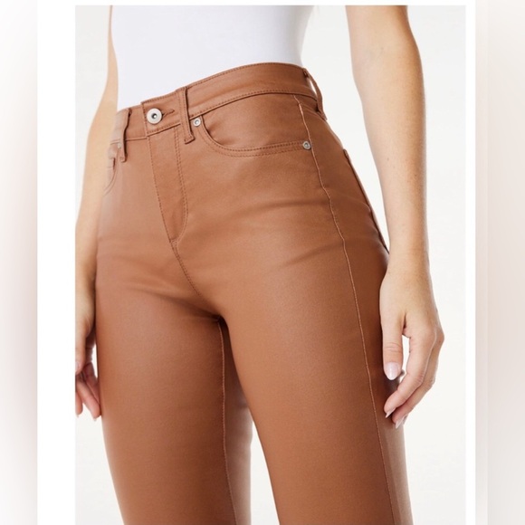 Sofia Jeans Melisa‎ Argan oil Flare High Rise Coated Pants Size 20 brand new - Picture 5 of 6